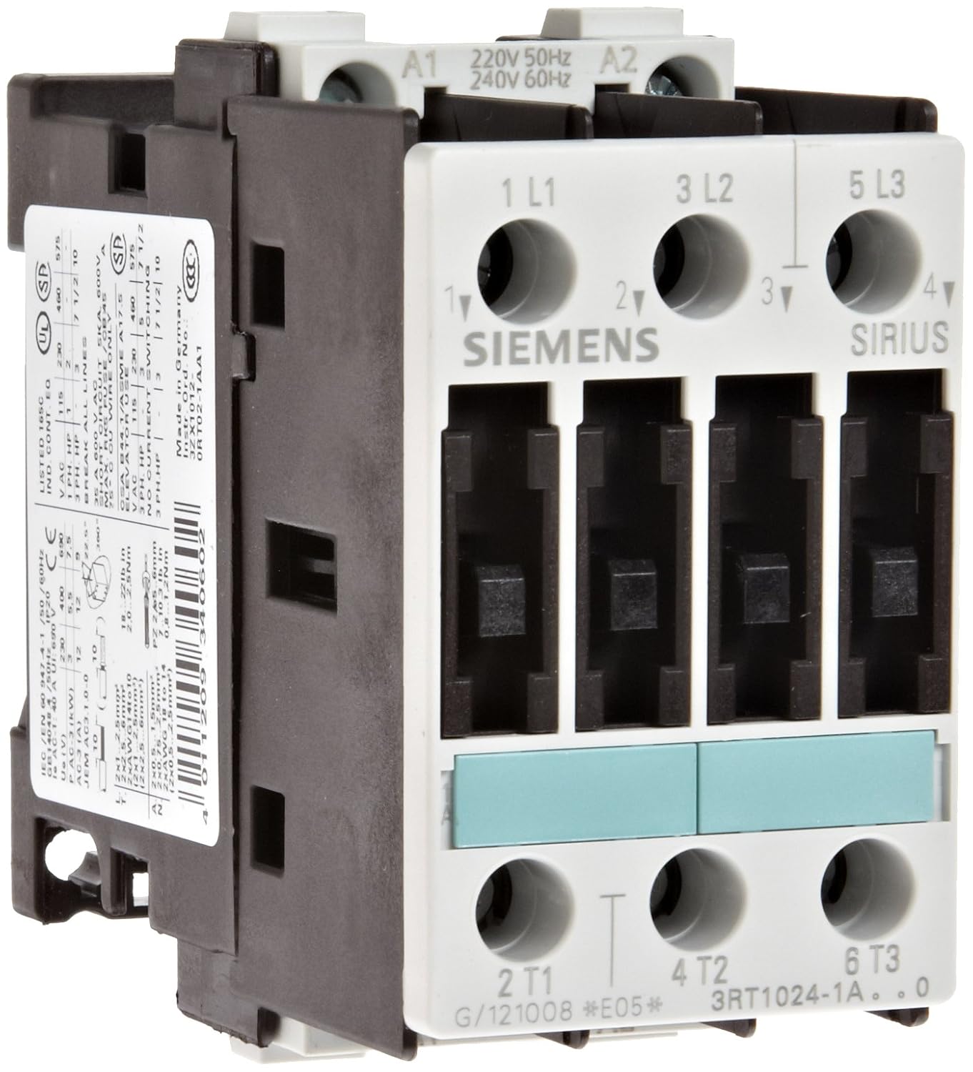 240V at 60Hz and 220V at 50Hz AC Coil Voltage Voltage S2 Frame Size