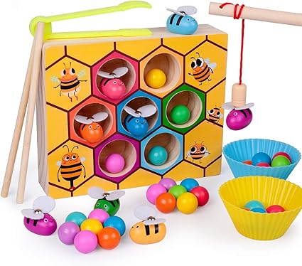 juego abejas montessori