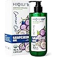 HIQILI 16 Fl Oz Organic Grapeseed Oil for Hair, for Skin, Carrier Oil for Essential Oils Mixing, 100% Pure & Natural-473ML