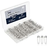 Mr. Pen- Small Safety Pins, 0.75 Inch, 500 Pack, Nickel Plated Steel | Silver, Rust Resistant Small Safety Pins Bulk for Clothes, Sewing, Arts &amp; Craft
