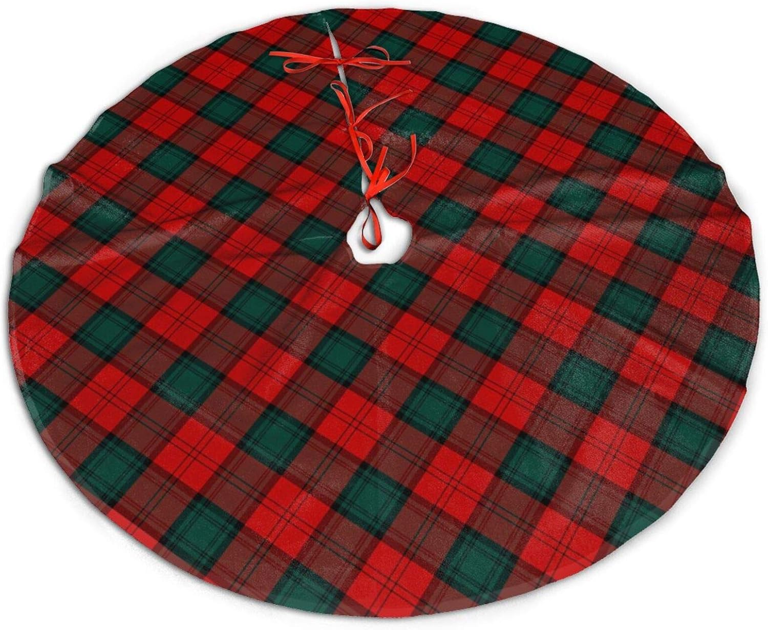 NHNH Stewart of Atholl Clan Tartan Red Plaid Christmas