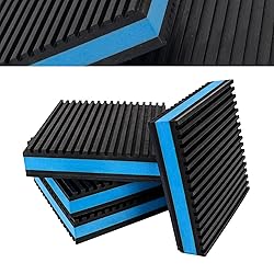 BJADE'S Anti-Vibration Isolation Rubber Pads,4 x 4