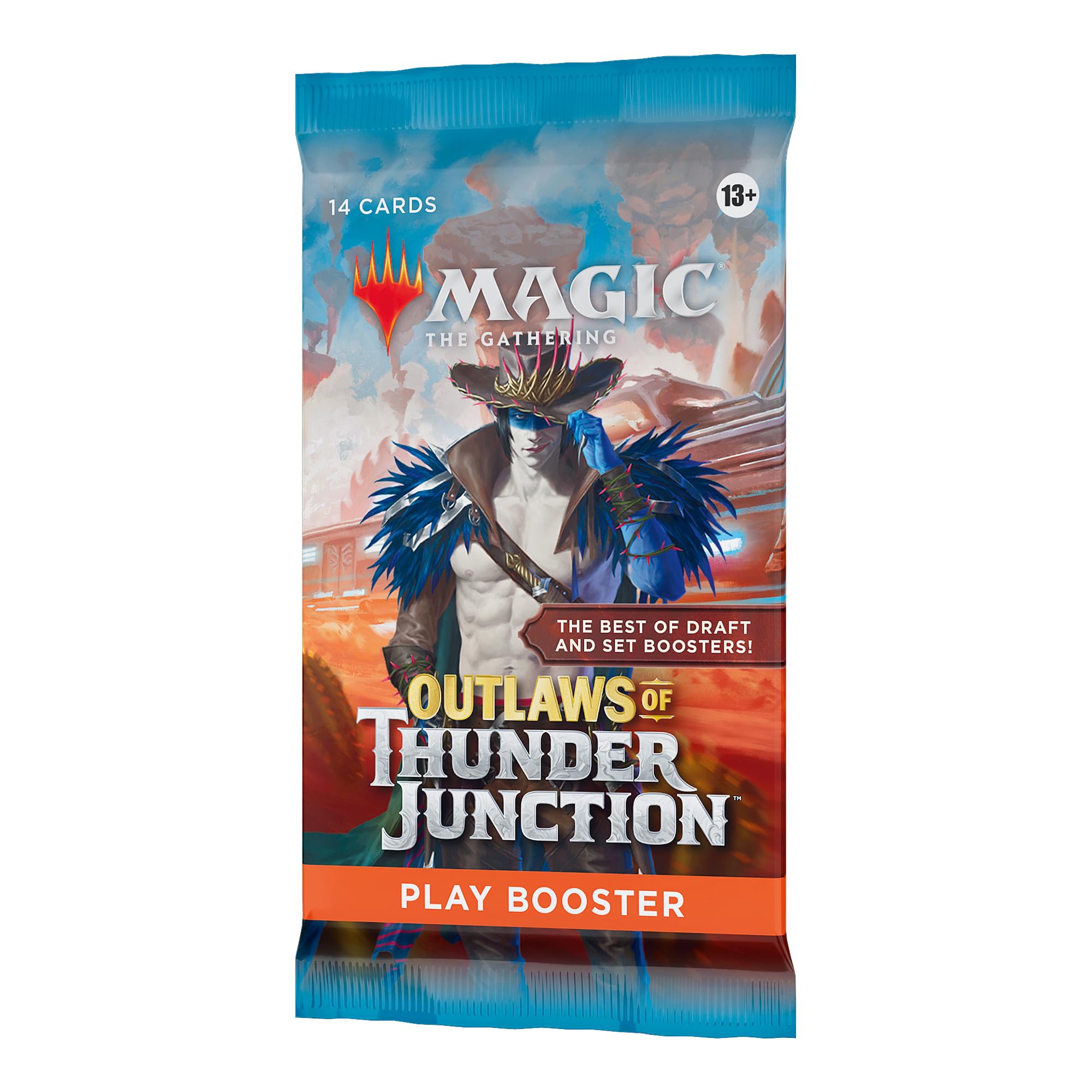 Magic: The Gathering Outlaws of Thunder Junction Play Booster (14 Magic Cards) (English Version)