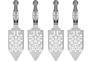 Nicfaky 4 Gothic Absinthe Spoons, Stainless Steel, 4 Pieces