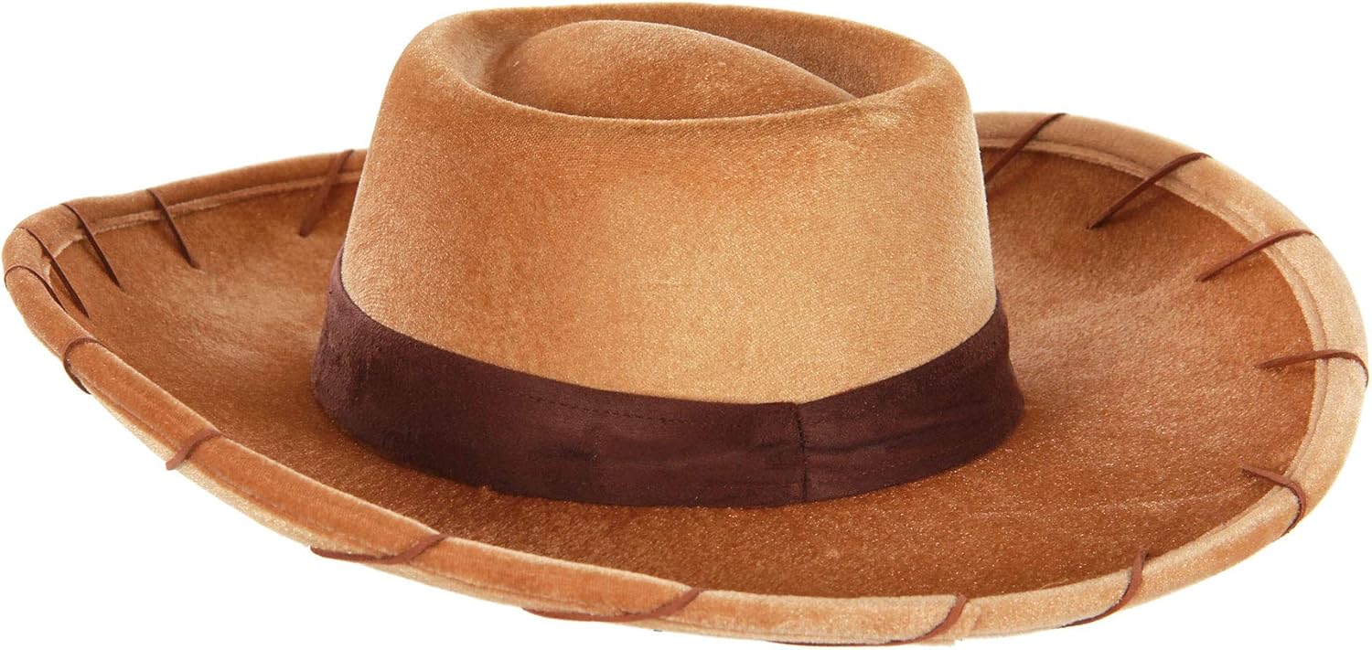 Disney Pixar Toy Story Costume Woody Cowboy Hat for Kids: Toys & Games