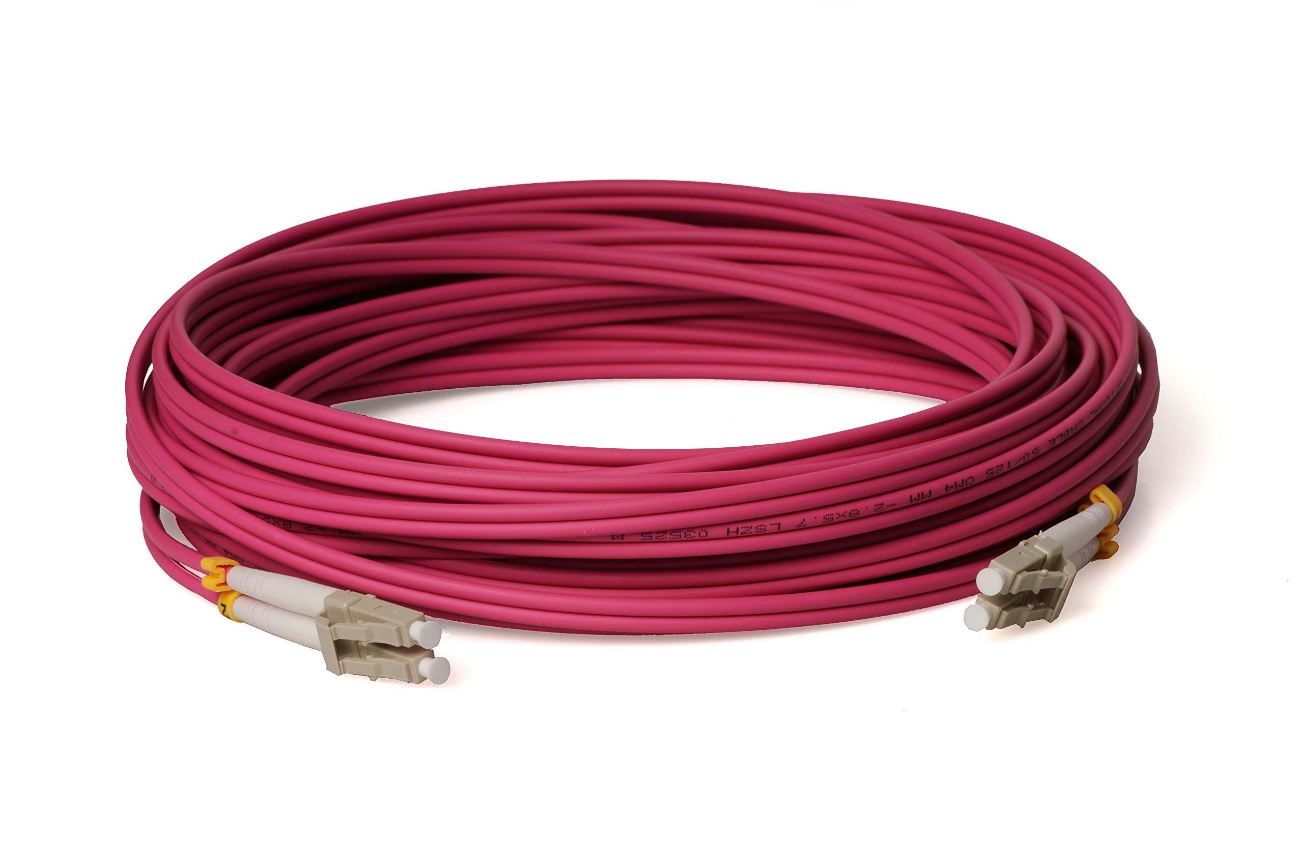 CONBIC® 20m - Fibre Optic Cable OM4 - LC to LC Male Duplex 50/125 Patch Cable