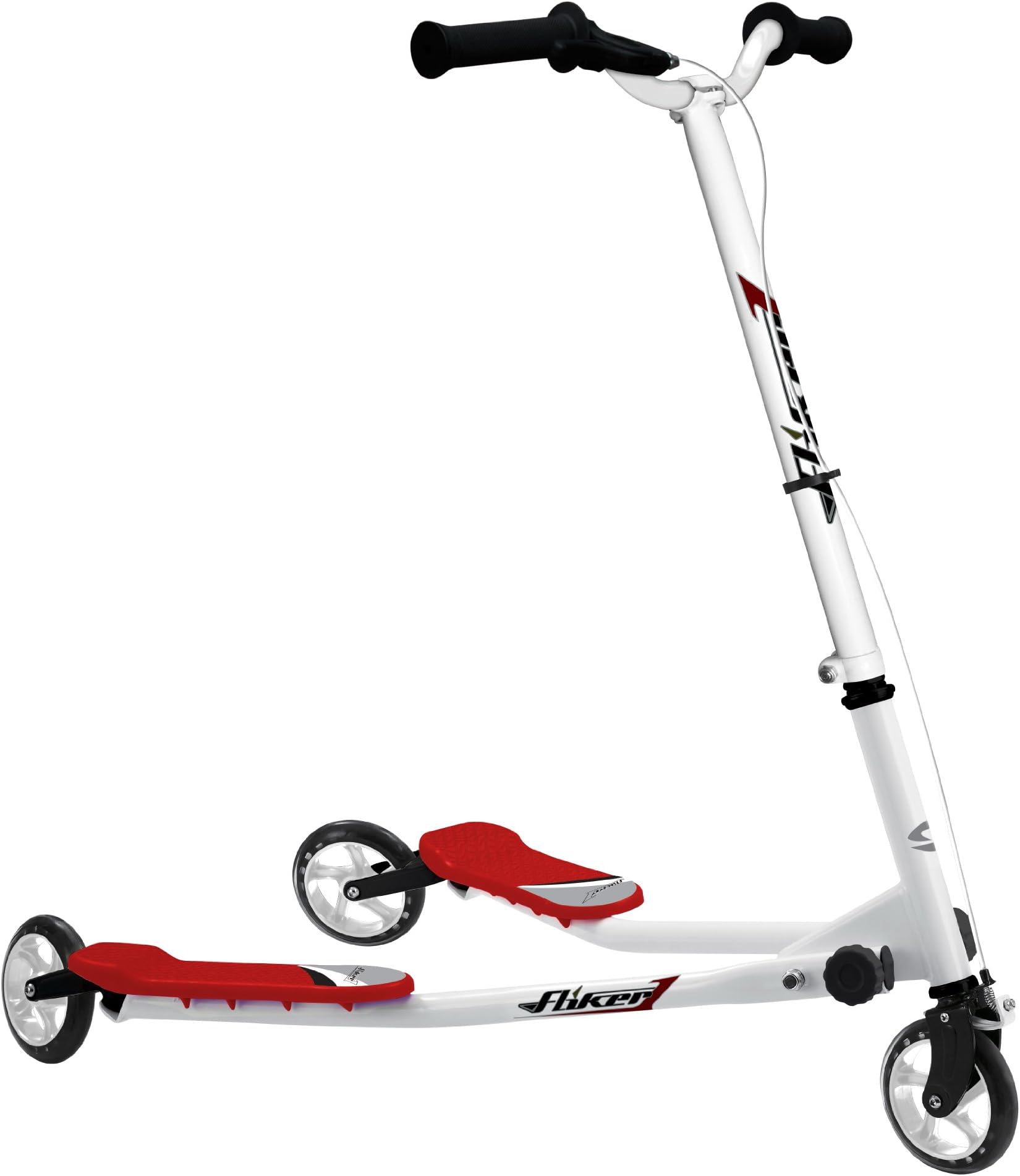 Y-Volution YFliker F1 Red and White Scooter