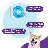 Outward Hound Snoop Durable Treat Dispensing Toy Large Blue Planet Dog view 3