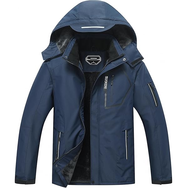 Sportneer Chaquetas De Esquí Impermeables Para Mujer: Abrigos De Nieve Cálidos Para Invierno Y Primavera, Rompevientos Con Capucha, Negro