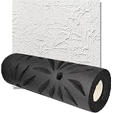 Poinsettia Style Pattern Drywall Texture Roller, 9-inch | Paint Roller for Walls and Ceilings