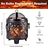 Astin of London 4 in 1 Electric Wax Melt & Candle Warmer - Fireplace Stove view 9