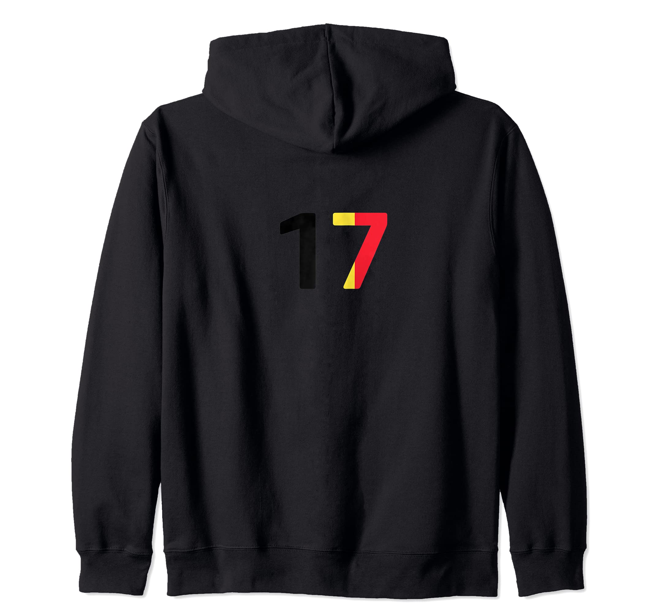 Flag Belgium Zip Hoodie