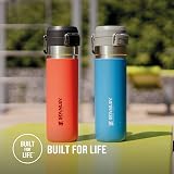 Stanley 1913 Quick Flip Stainless Steel Water Bottle 0.71L Tigerlily Plum view 6
