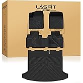 LASFIT Floor Mats & Cargo Liner for Chevrolet Chevy Blazer EV (Not Fit Gasoline) / Honda Prologue 2024-2026, All Weather TPE Custom Fit Floor Mats for Cars, Car Floor Liners Full Set for Blazer EV