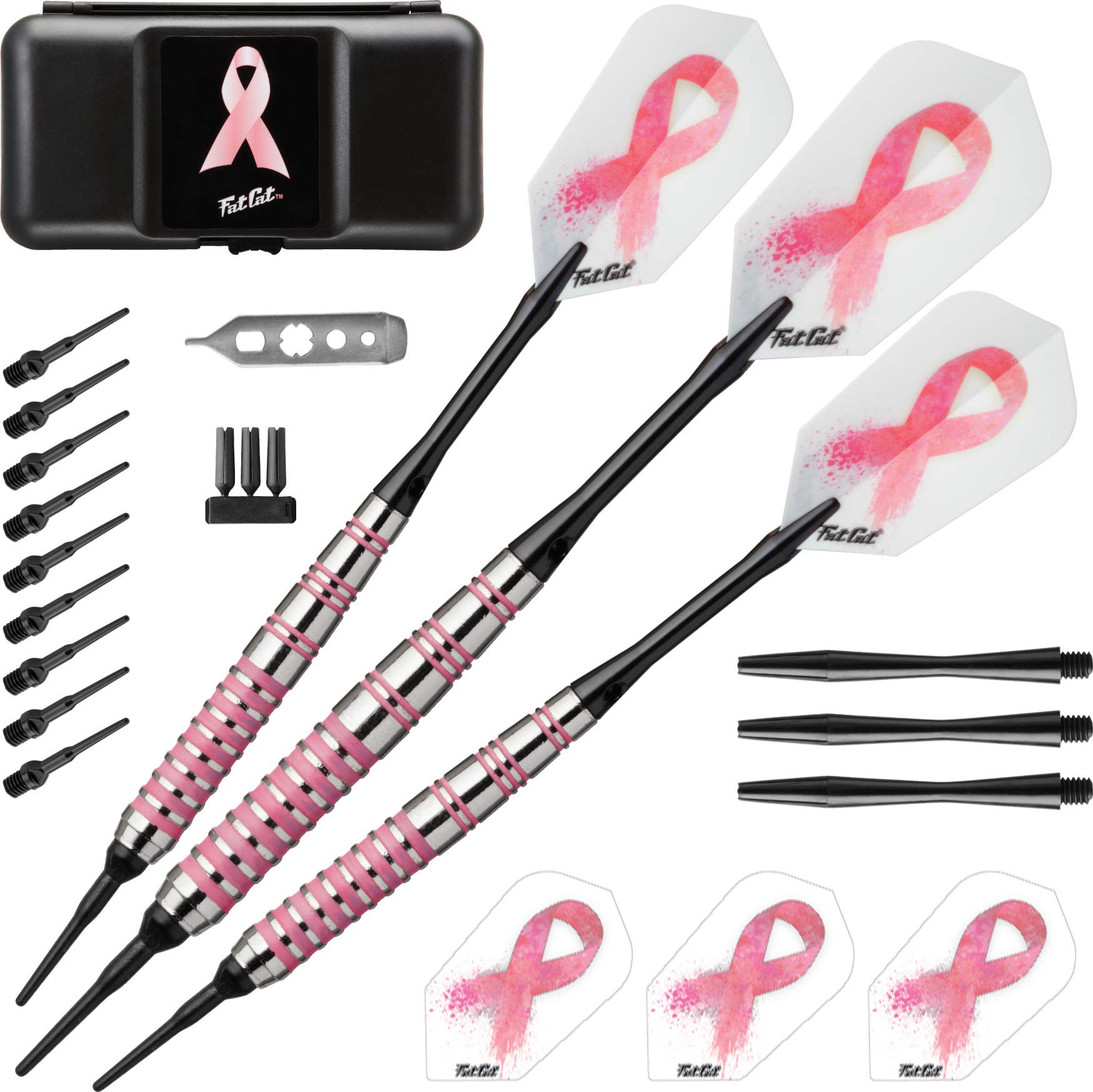 Fat Cat by GLD Products Unisex Pink Lady Darts, Pink, 16-Gram UK
