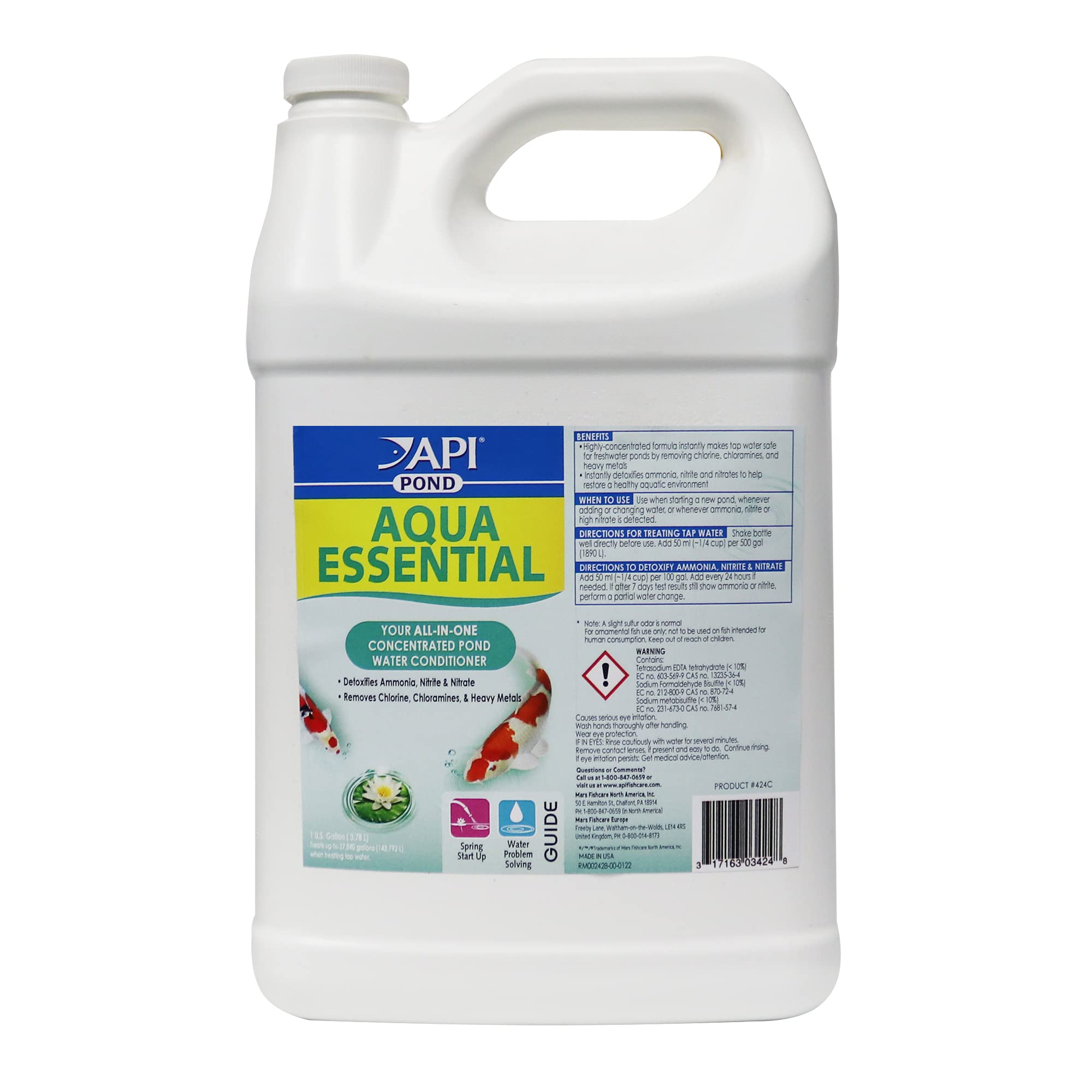 API POND AQUA ESSENTIAL Pond Water Conditioner 3.8L bottle