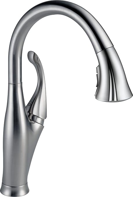 Delta Faucet Addison Single Handle Kitchen Sink Faucet With Pull