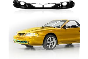 CarPartsDepot Headlight Grille Mounting Header Panel Nose Fit for 1994-1998 Ford Mustang F7ZZ8A284AA FO1221104