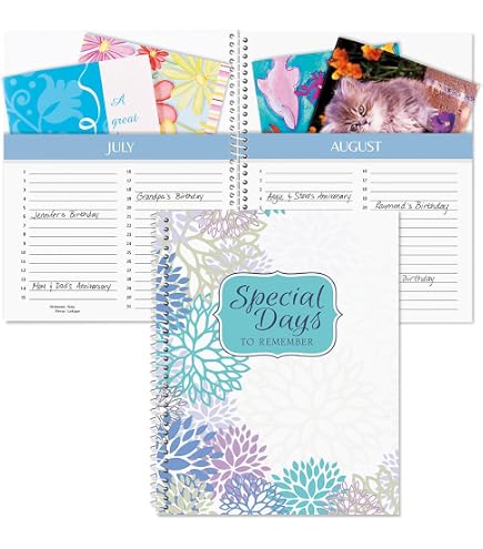 Cool Floral Grußkarten-Box – 22,9x9,1x17,8 Cm, Für 140+ Karten – Mit Registern & Etiketten