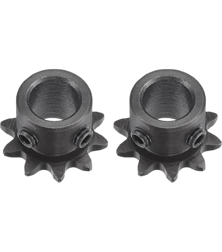 uxcell 25 Tooth Roller Sprocket B Type, #25 Chain, Single Strand 1