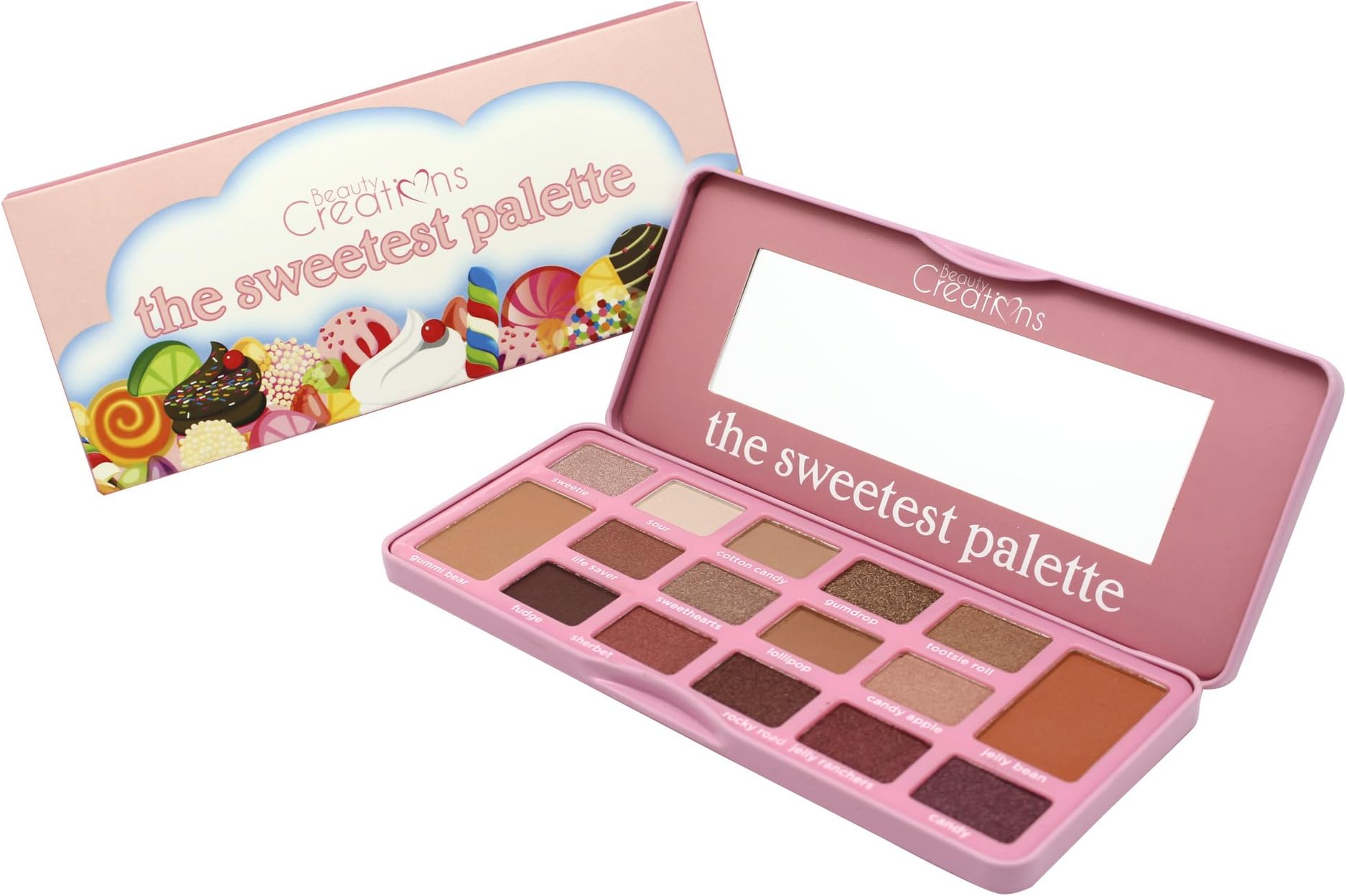BEAUTY CREATIONS The Sweetest Palette Display Set, 6 Pieces