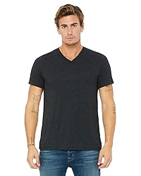 Bella + Canvas Unisex Triblend Short-Sleeve V-Neck