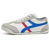 TIMEJOY Women's Retro Fashion Sneakers Casual Trendy Comfort Tennis Shoes Anti-Slip Lightweight Low Top Walking Footwear