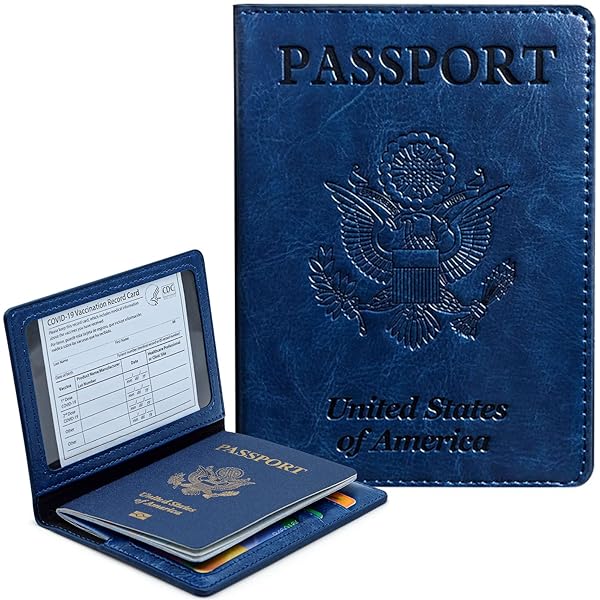 8 PCS Passport Holder Cover Combo Leather Passport Holder Combo