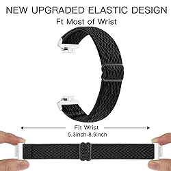 【2Pack】 Elastic Watch Band Compatible with