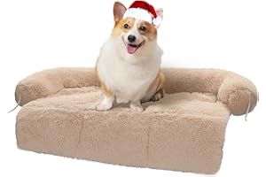 MUTTROS Small Dog Bed, Dog Bed Couch Cover, Washable Calming Dog Bed, Dog Beds for Small Dogs,Perfect for Small, Medium and Large Dogs and Cats