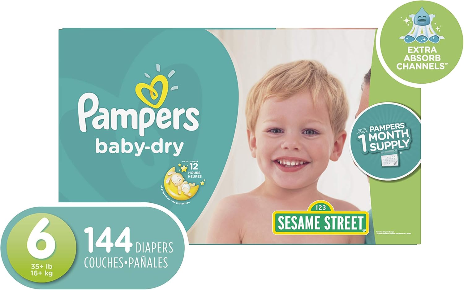 pampers 5 monthly pack