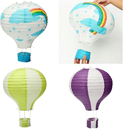 Amazon Kingfly 2pcs 風船玉 エアバルーン提灯 結婚式 パーティー お祭りの装飾 風船 バルーン おもちゃ