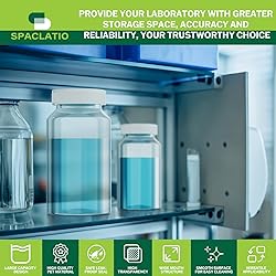 4 Pcs Plastic Sample Bottles, 16 Oz Laboratory