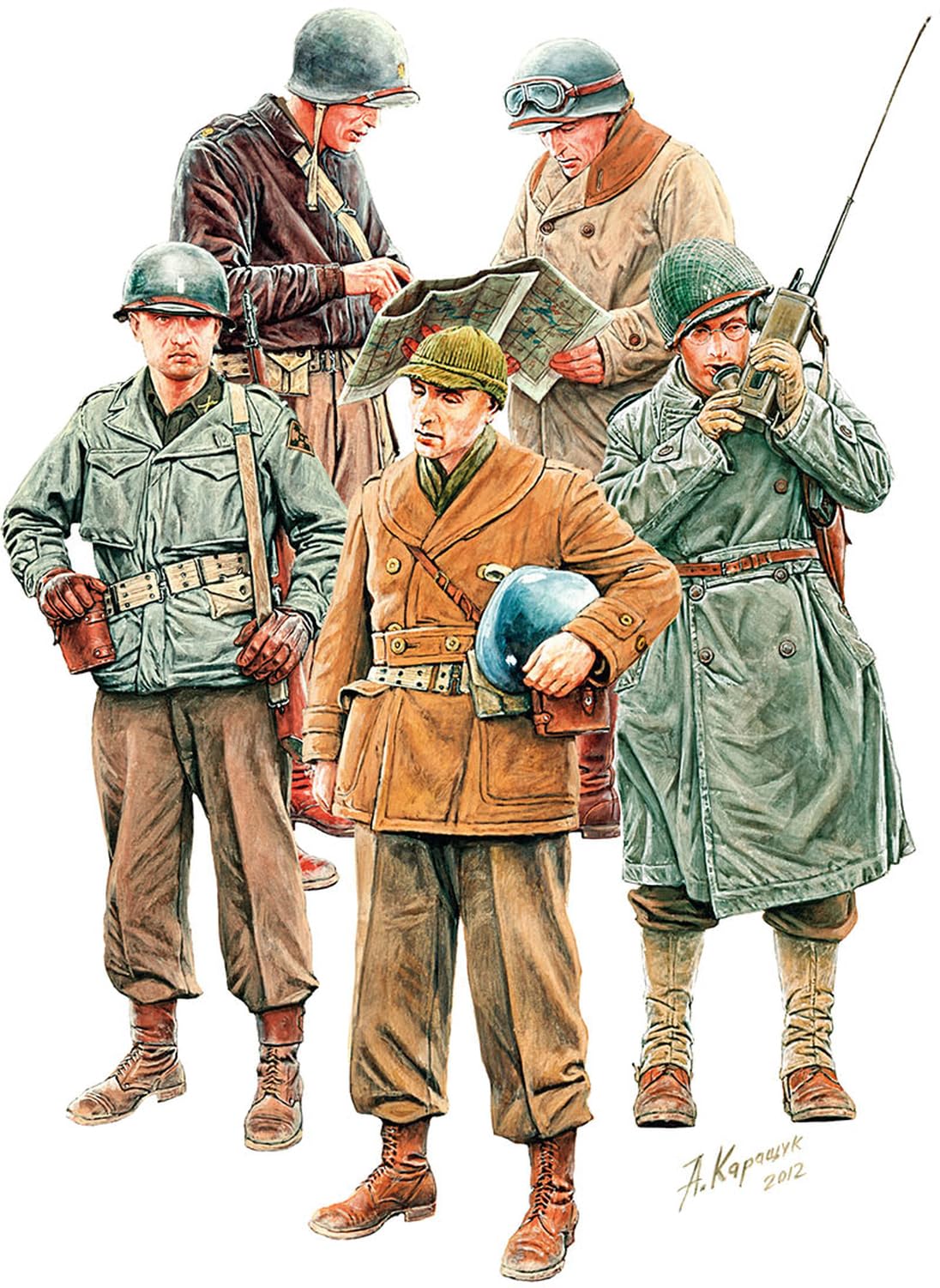 Miniart 1:35 - US Officers, Special Edition