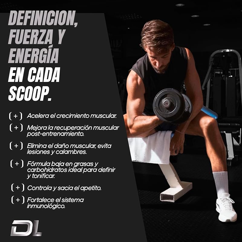 Proteína de Soro | Pó de Proteína com Colagénio, Magnésio e Aminoácidos | Aumenta a massa muscular | Apoia o desenvolvimento e recuperação muscular | Proteína fácil de digerir | Sabor Caramelo 1kg