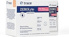 Trace Minerals ZeroLyte Salty Berry Lemonade Flavor - Sugar Free Electrolyte Drink Mix - Supports Hydration, Energy, Stamina 
