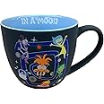 Zrike Brands Inside Out 2 Coffee Mug (In A Mood - Black Mug with Light Blue Interior)