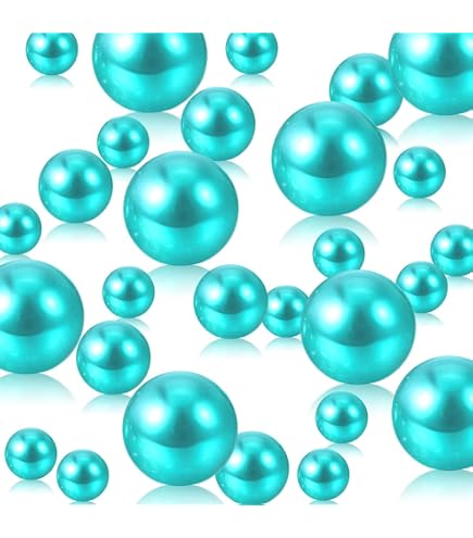 Turquoise Vase Filler Beads - 4oz Makes 3 Gallons, Water Storing Gel For Decor