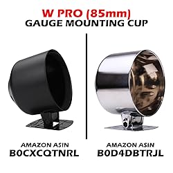 MOTOR METER RACING W Pro Series 85mm 3-3/8" 4 in 1