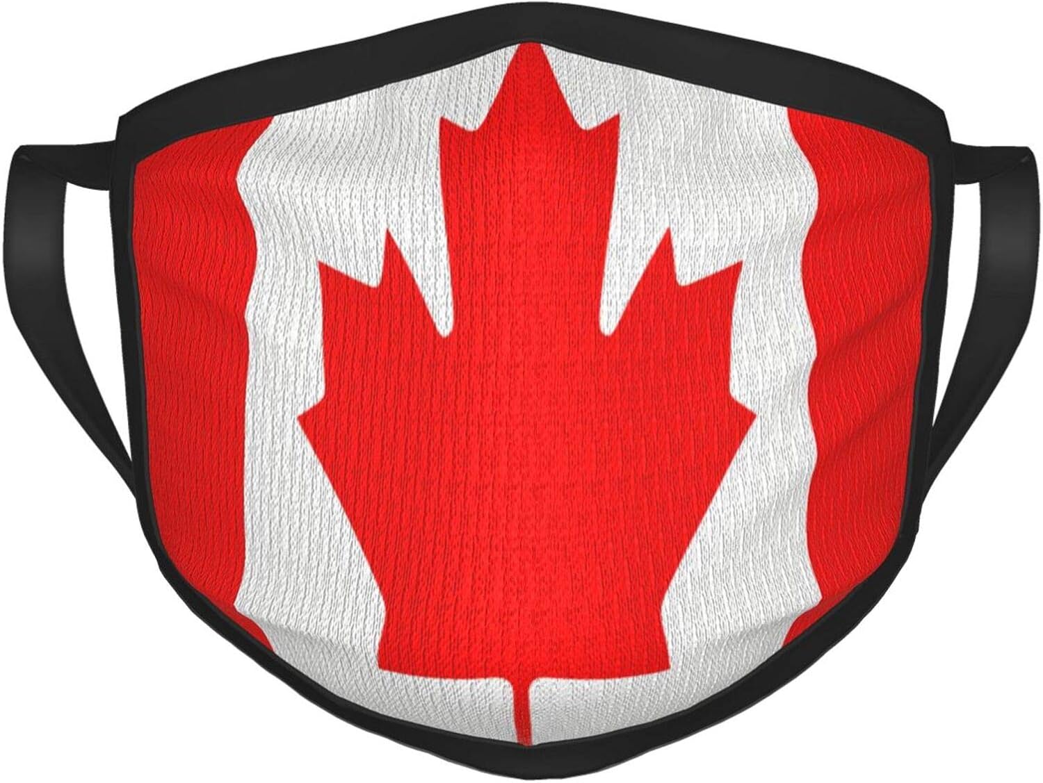 Canadian Flag Adult Masks Men Or Women Dustproof mask Black at Amazon