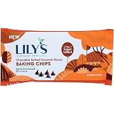 Lily's Sweets, 32% Cocoa Chocolate Salted Caramel Flavor Baking Chips, 9 Ounce