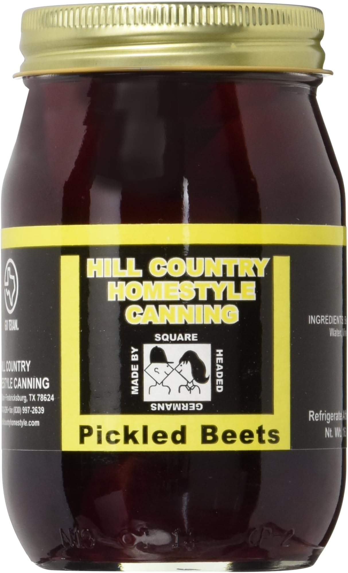 Texas Hill Country Pickled Beets 16oz