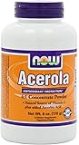 NOW Foods Acerola 4:1 Extract Powder, 6 Ounces
