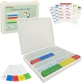 Artojoy 100PCS Prepared Microscope Slides 5 Themed Sets for STEM Education | Lab-Grade Biological Specimens, Plants Insects Animals Tissues Cells &amp; More, Science Gift for Homeschool Classroom Lab