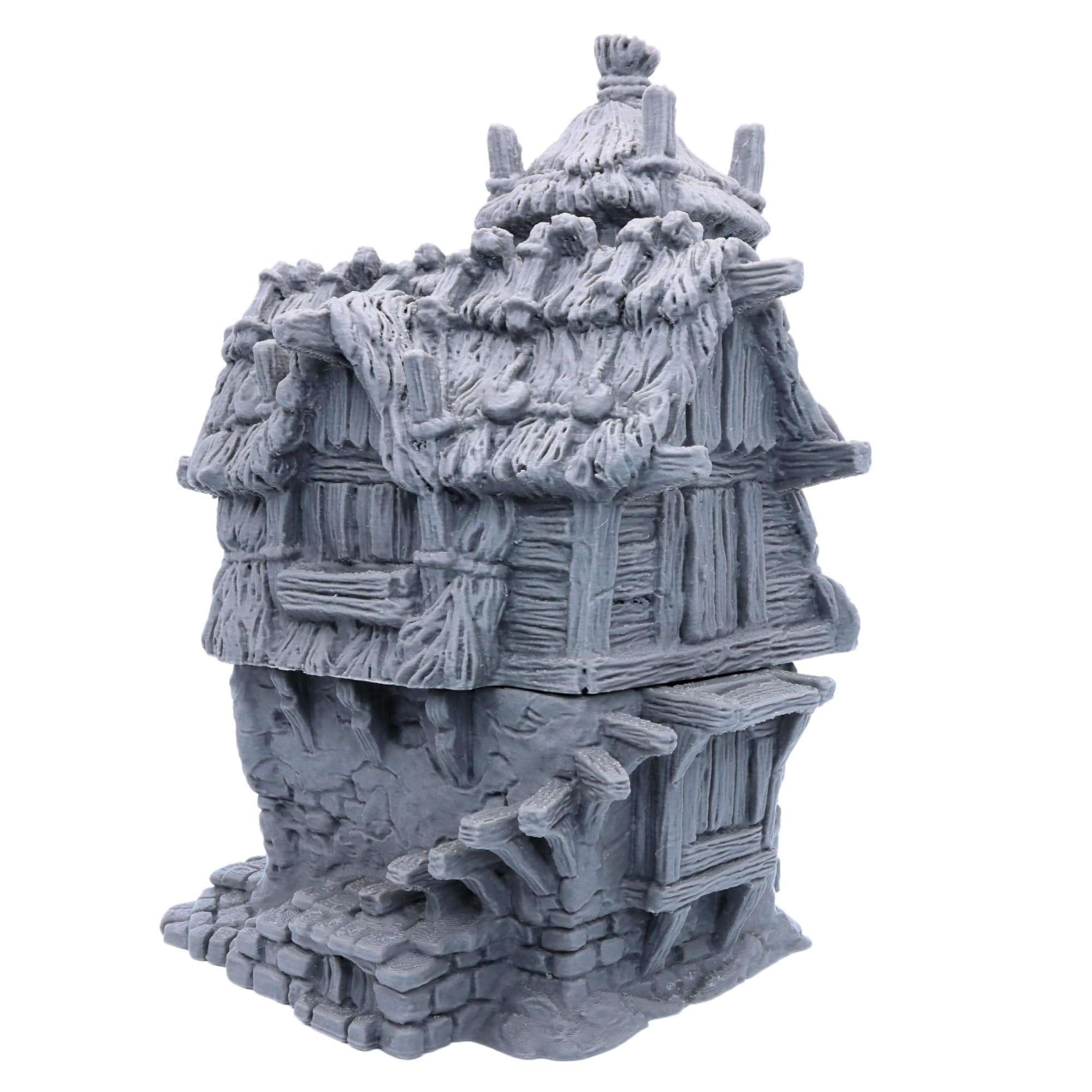 Fantasy Homestead Medieval Building Battle Scatter Terrain Fantasy Historical Miniatures, Wargames Props Scenery Diorama