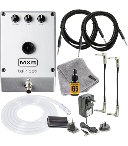 MXR talk box 18Vアダプター付き Amazon.com: MXR M222 Talk Box w/ Power Supply and Patch