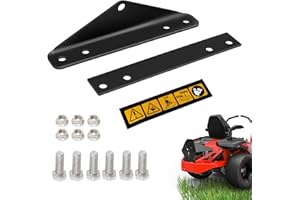 ZELVORO 79108500 Zero Turn Mower Hitch Kit, 1/4-Inch Thickened Metal Zero Turn Hitch Kit, Maximum Towing 500 pounds, for Gravely ZT HD, Compact-PRO, PRO-Turn Z and PRO-Turn ZX, Ariens Zenith Models