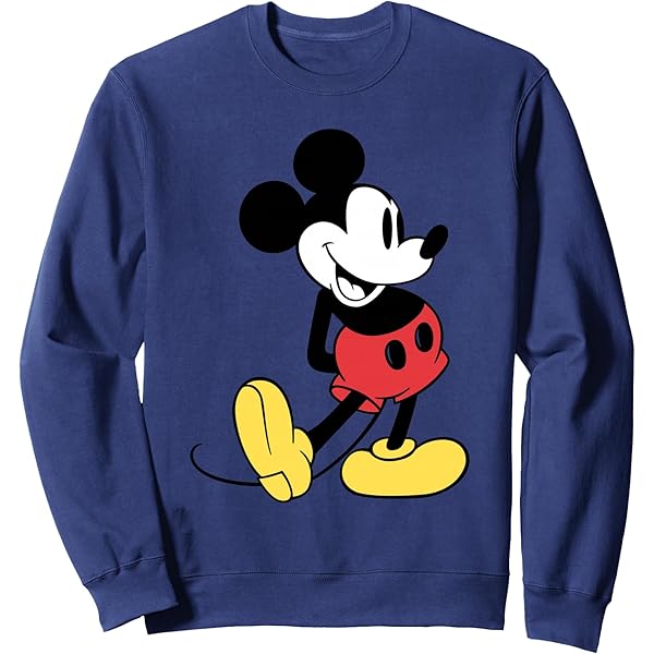 Amazon.com: Disney - Mickey Mouse Sketch Pullover Sweatshirt