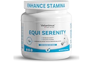 Vetanimus Calmative Taurine Supplement for Horses Enhance Focus and Concentration for Horse Health Focusing & Calming Taurine Powder Supplement 28-Day Supply