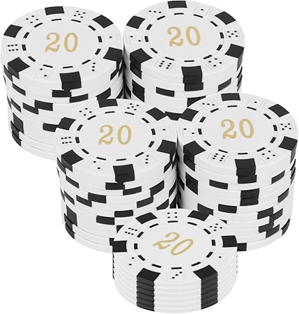 Amazon Tomaibaby 50個のポーカーチップテキサスホールデムポーカーセットビンゴチップ カラーカウンター学習カウンターディスク教室で数学の活動を数える カジノチップ おもちゃ